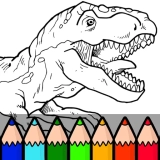 Dinos Coloring Book