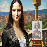 Mona Lisa Fashion Experiments